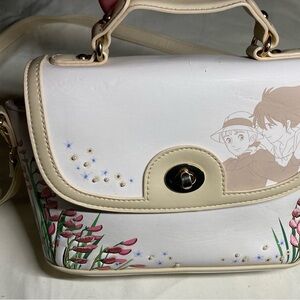 Studio Ghibli Howl's Moving Castle Sophie & Howl Floral Handbag